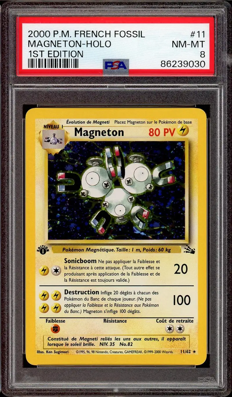 PSA 8 Magneton Holo