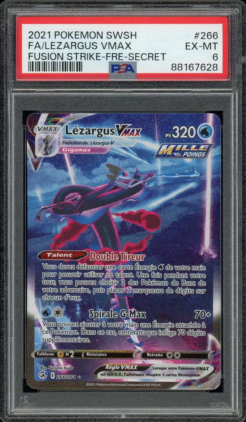 PSA 6 Lézargus VMax