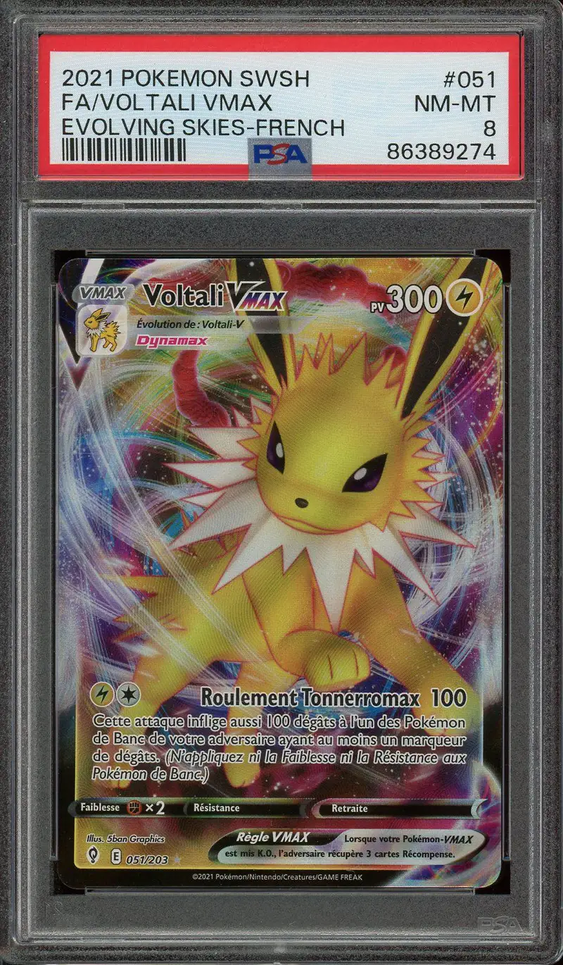 PSA 8 Voltali VMax