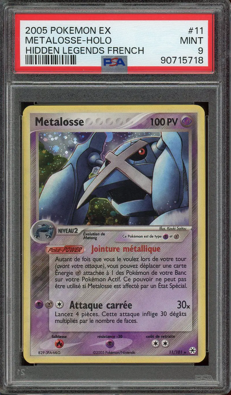 PSA 9 Metalosse Holo
