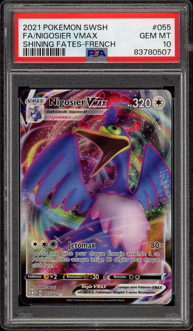 PSA 10 Nigosier VMax