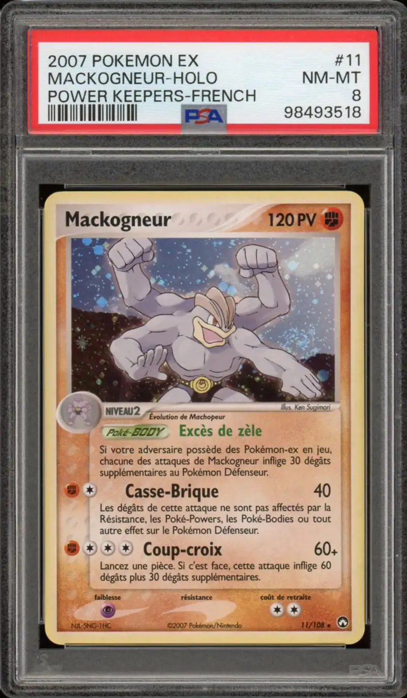 PSA 8 Mackogneur Holo