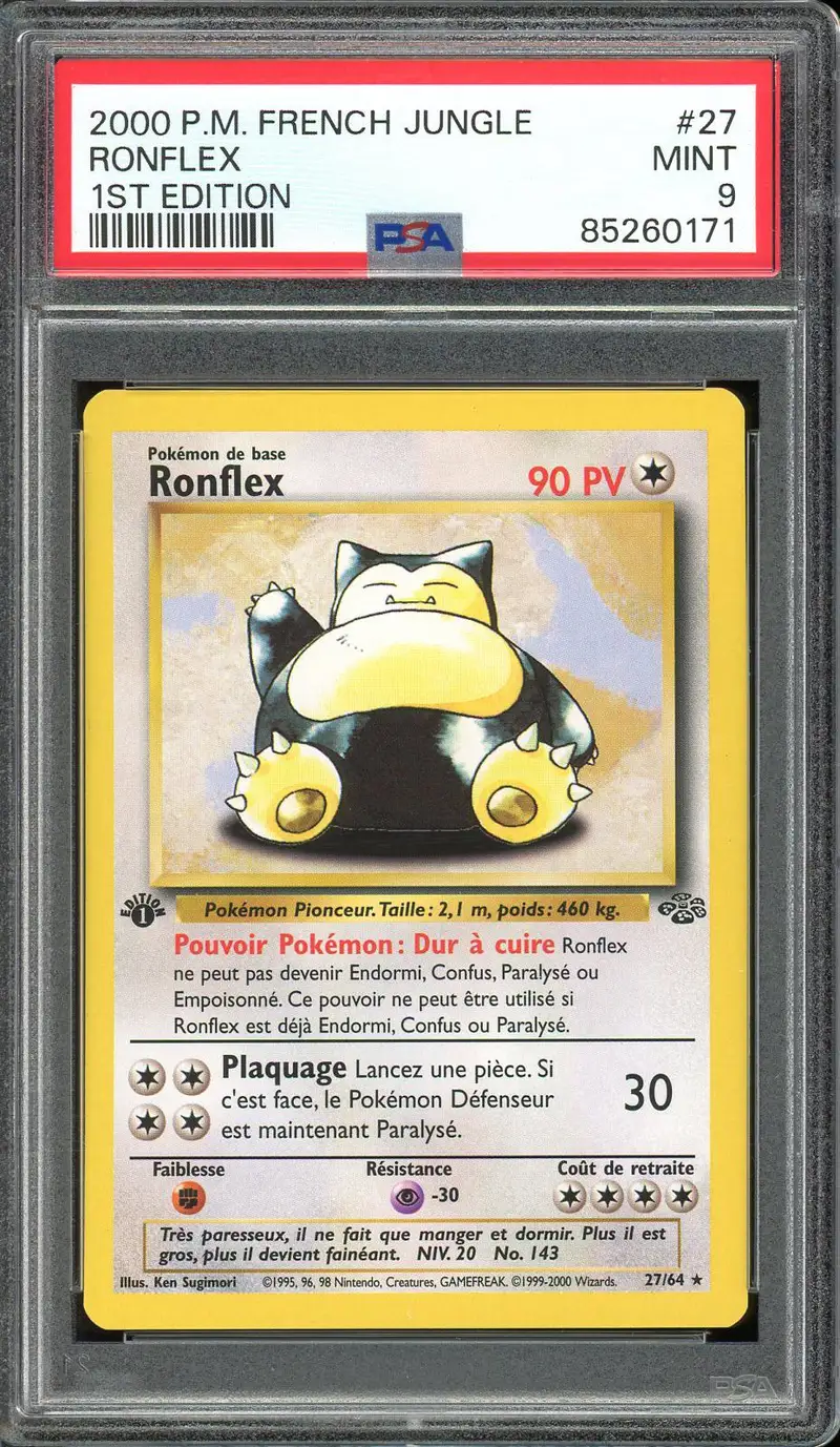 PSA 9 Ronflex