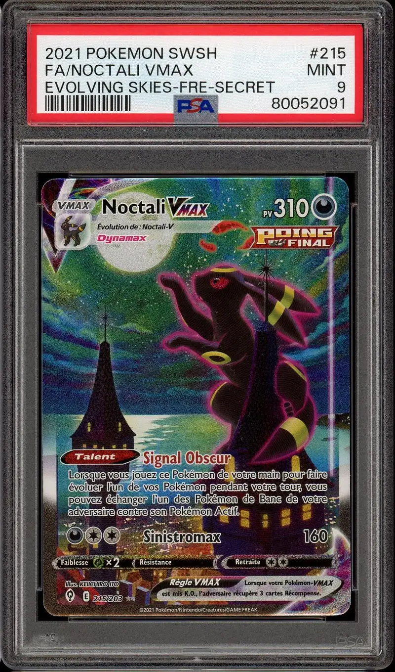 PSA 9 Noctali VMax