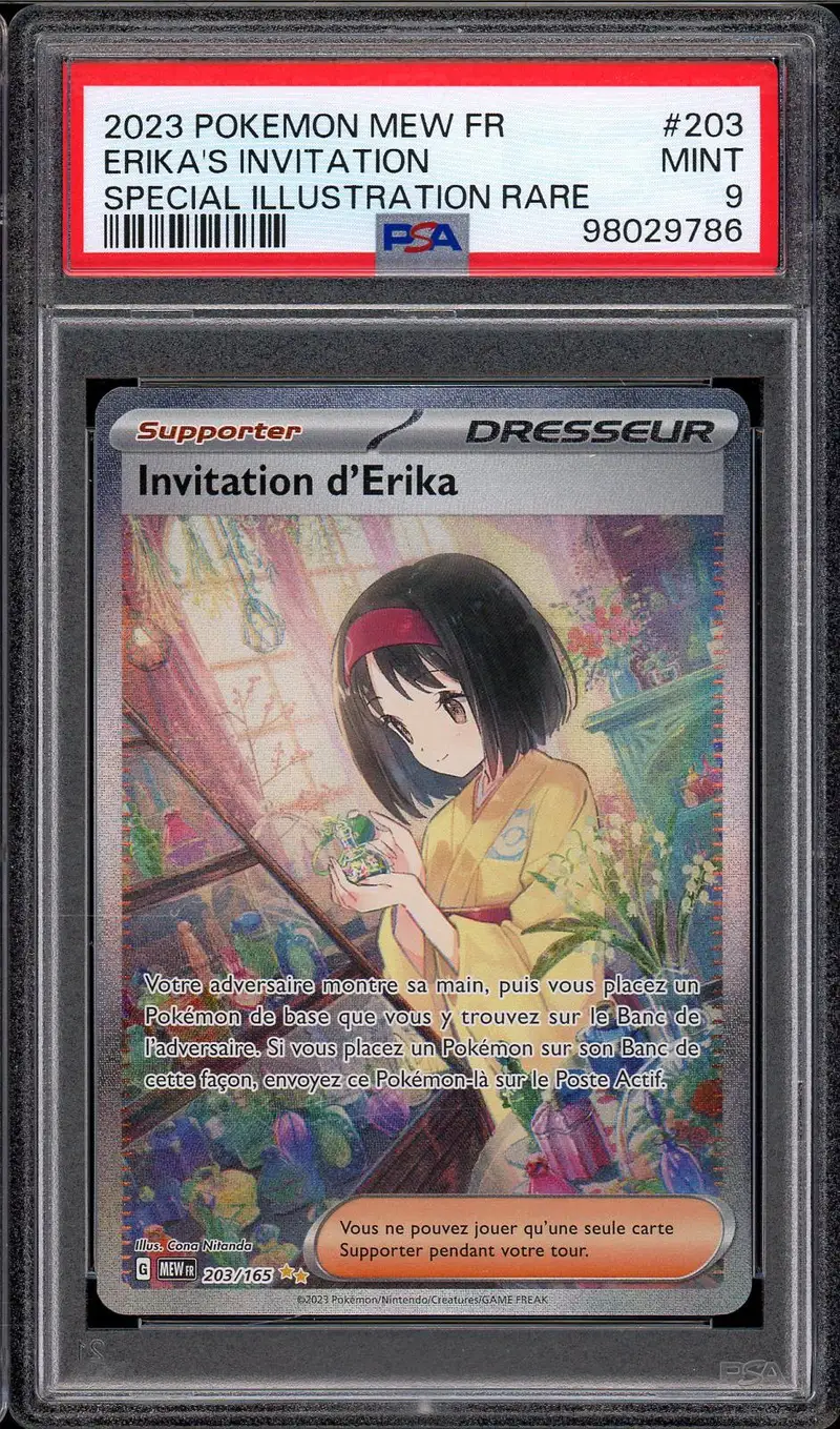 PSA 9 Invitation d'Erika
