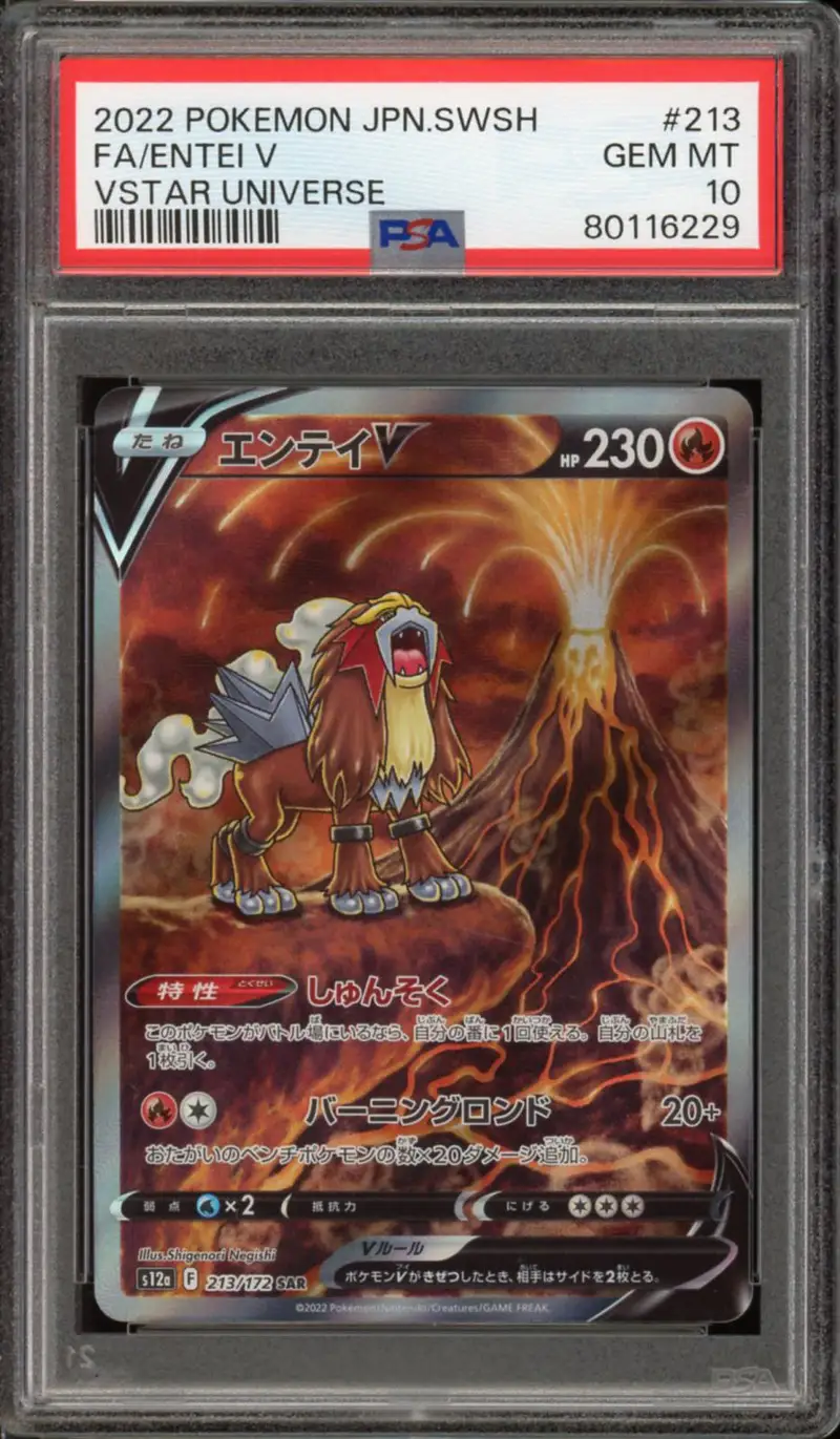 PSA 10 Entei V
