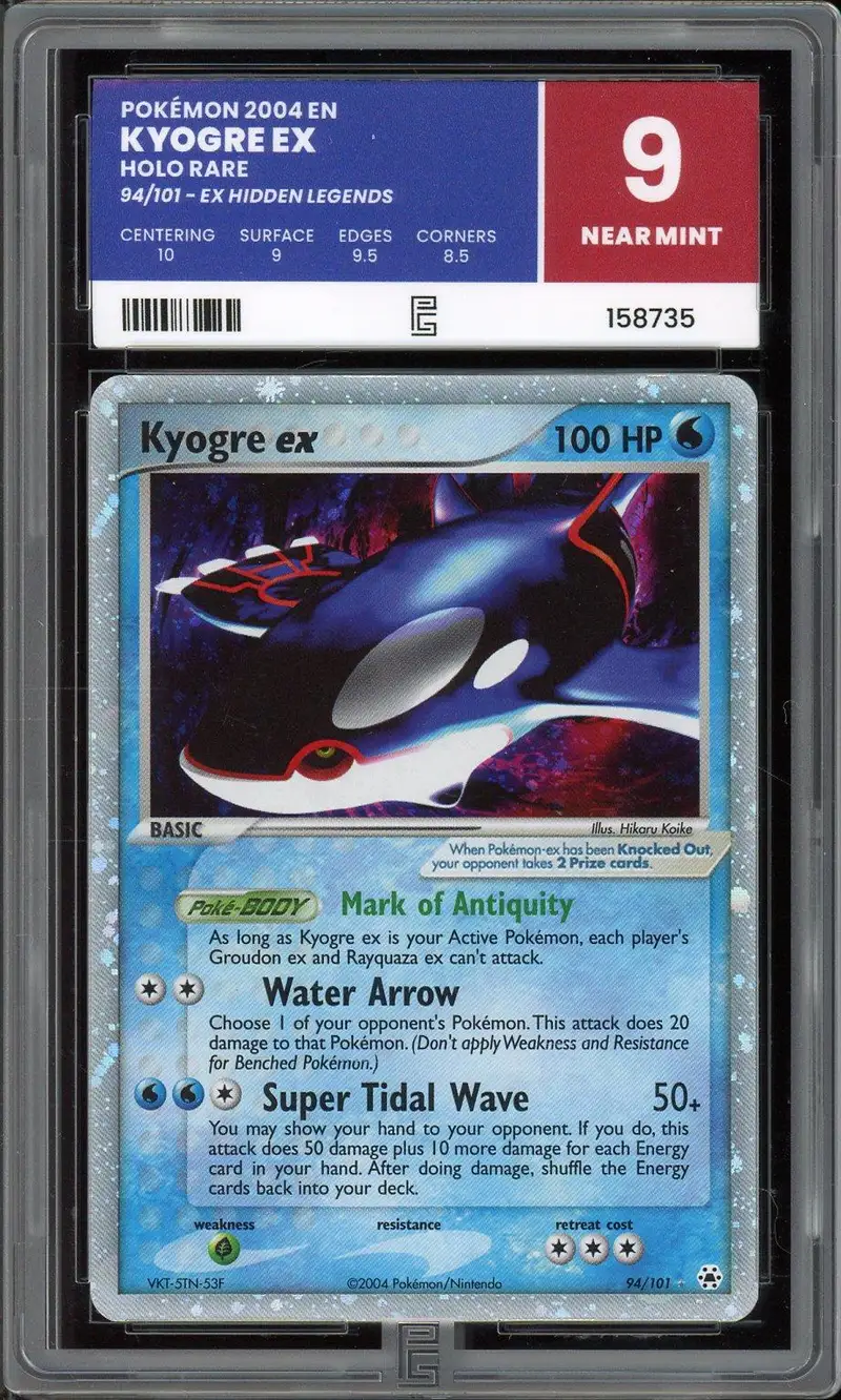PG 9 Kyogre Ex