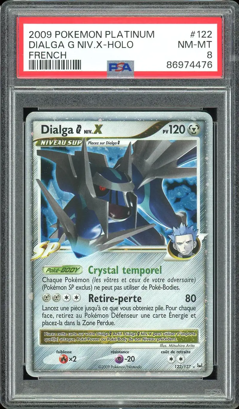 PSA 8 Dialga G Niv. X