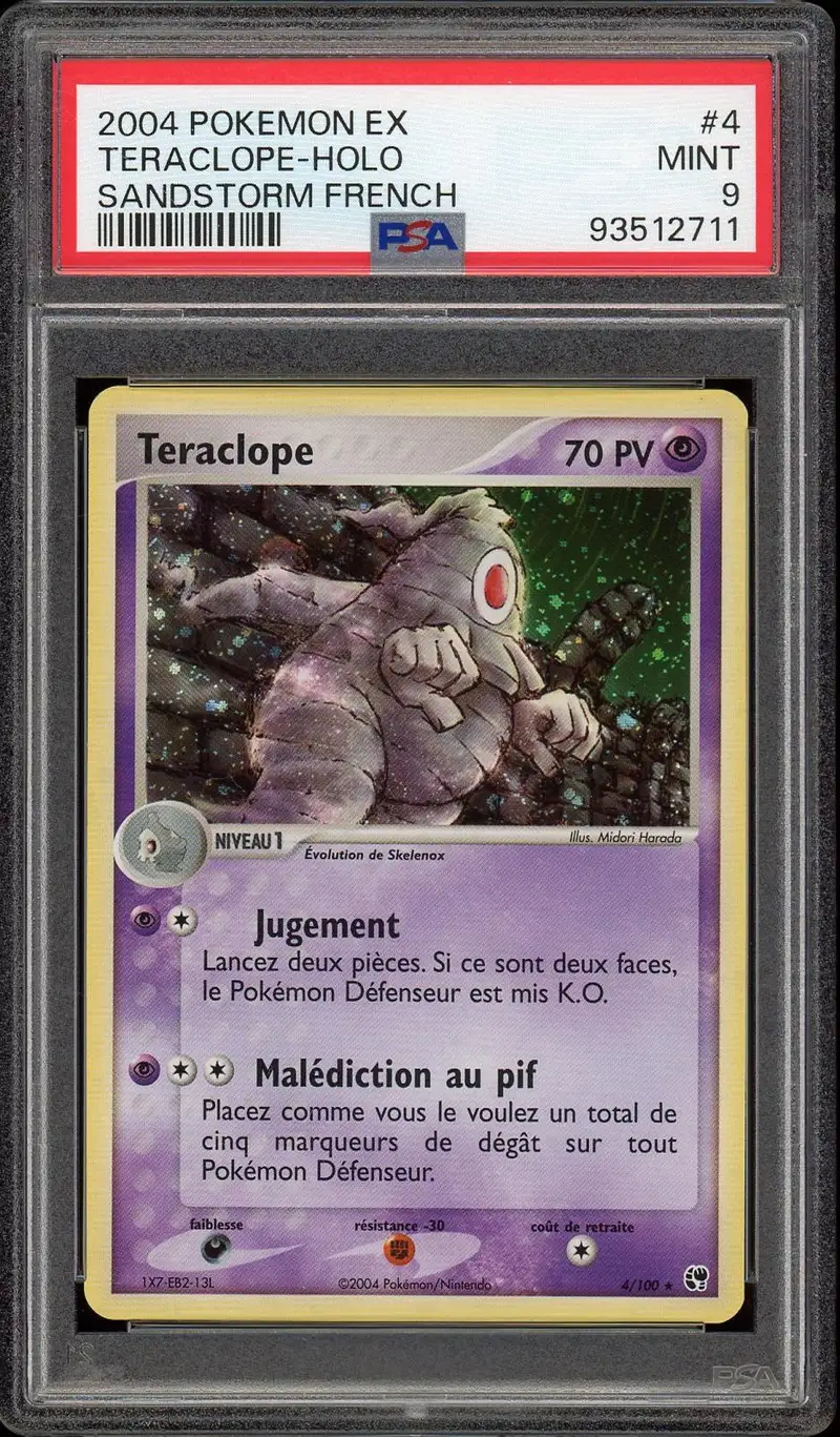PSA 9 Teraclope Holo