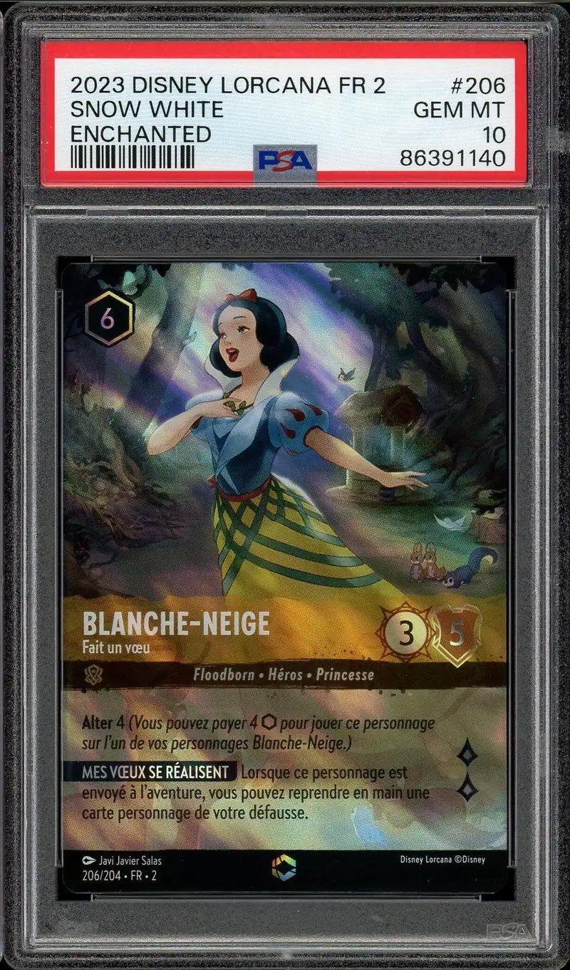 PSA 10 Blanche-Neige Enchantée