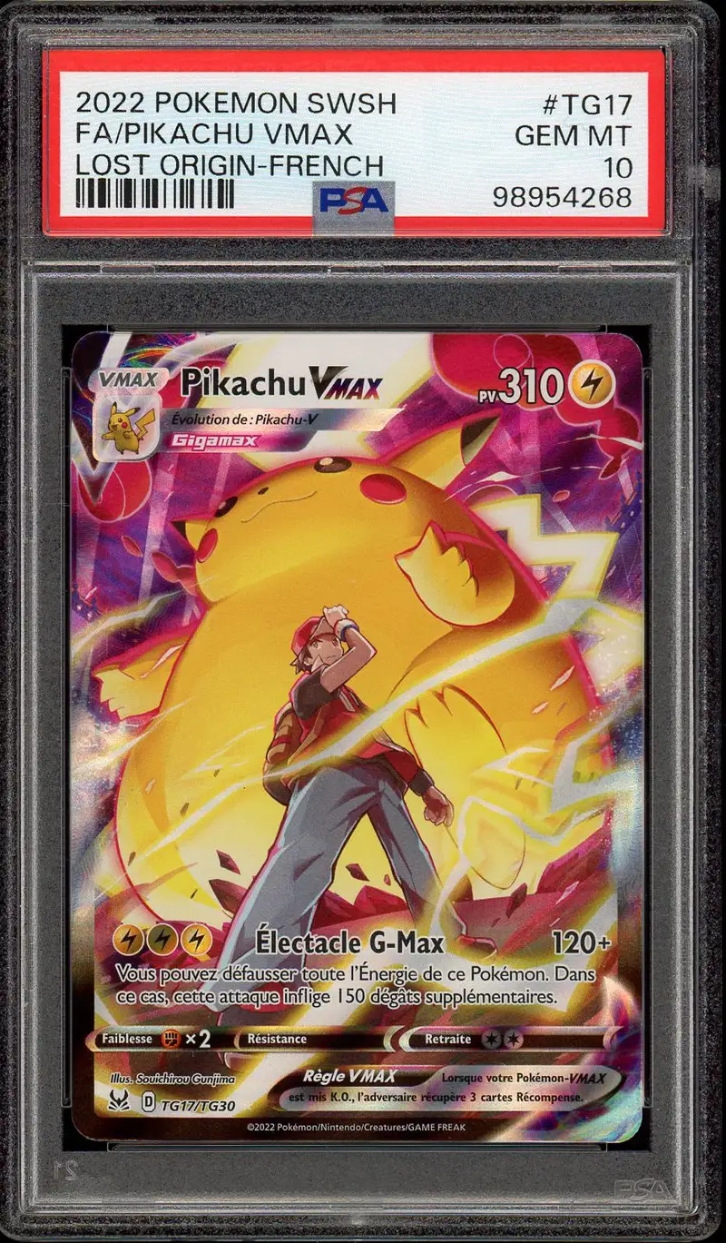 PSA 10 Pikachu VMax