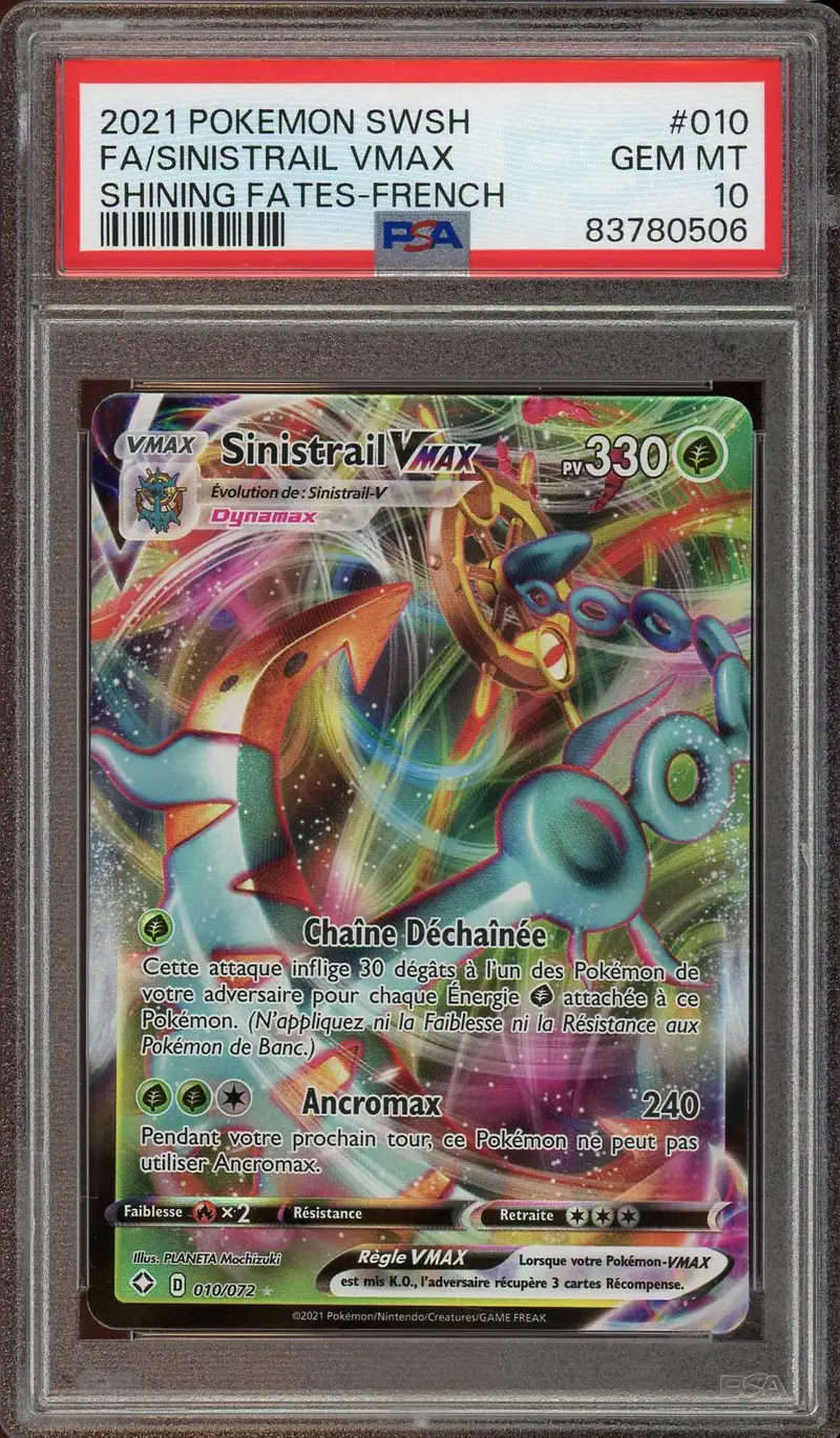PSA 10 Sinistrail VMax