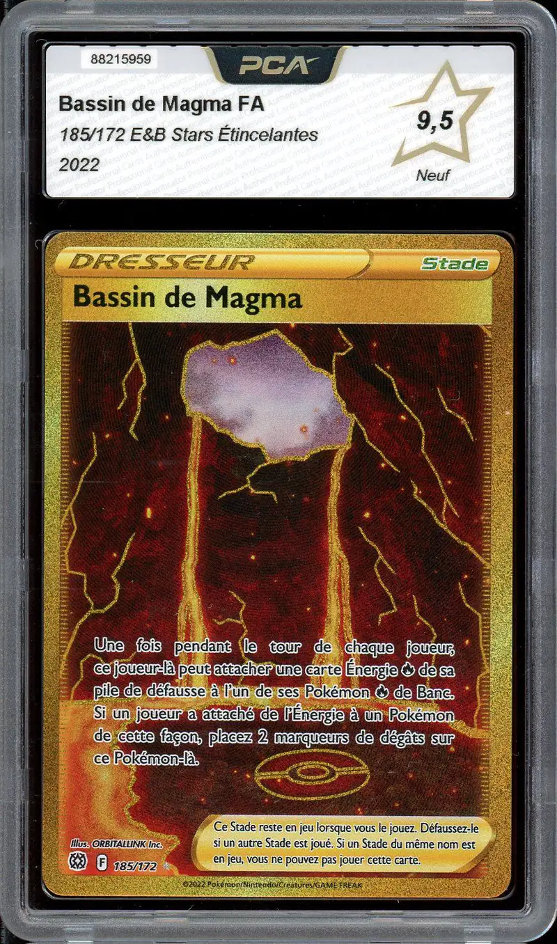 PCA 9.5 Bassin de Magma Gold