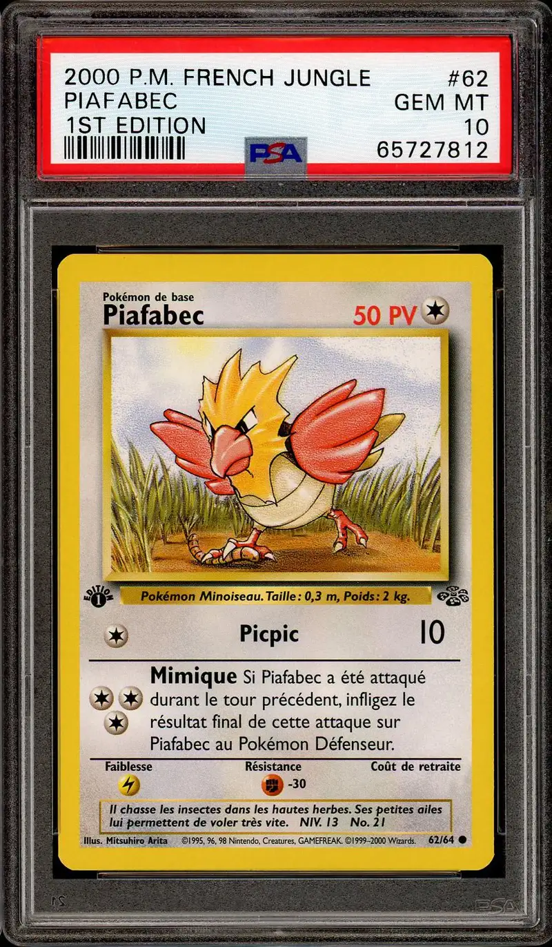 PSA 10 Piafabec