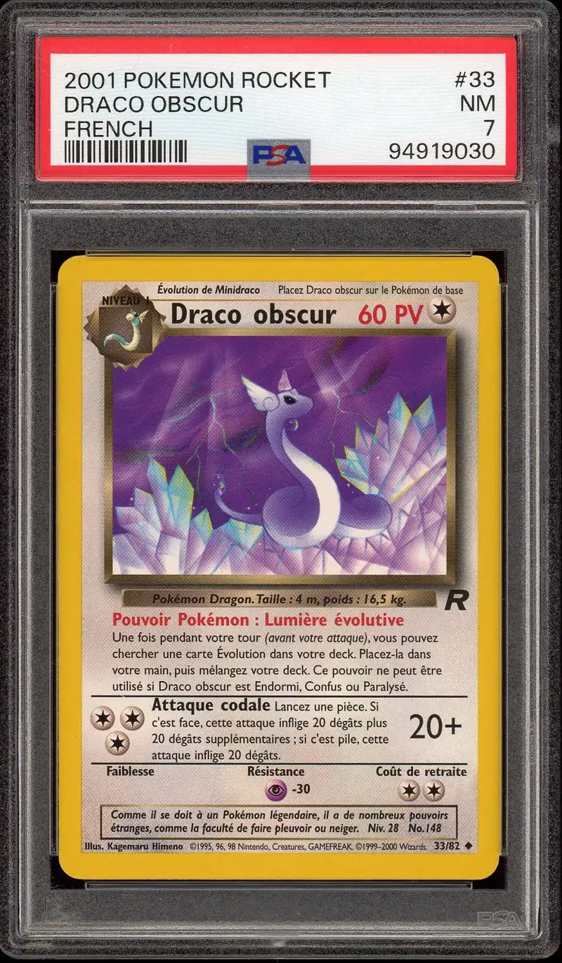 PSA 7 Draco Obscur