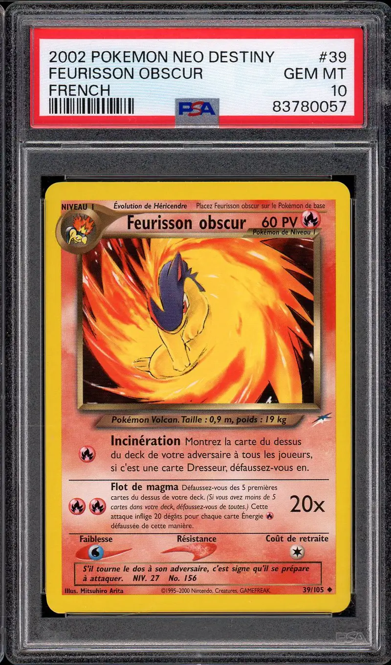 PSA 10 Feurisson Obscur