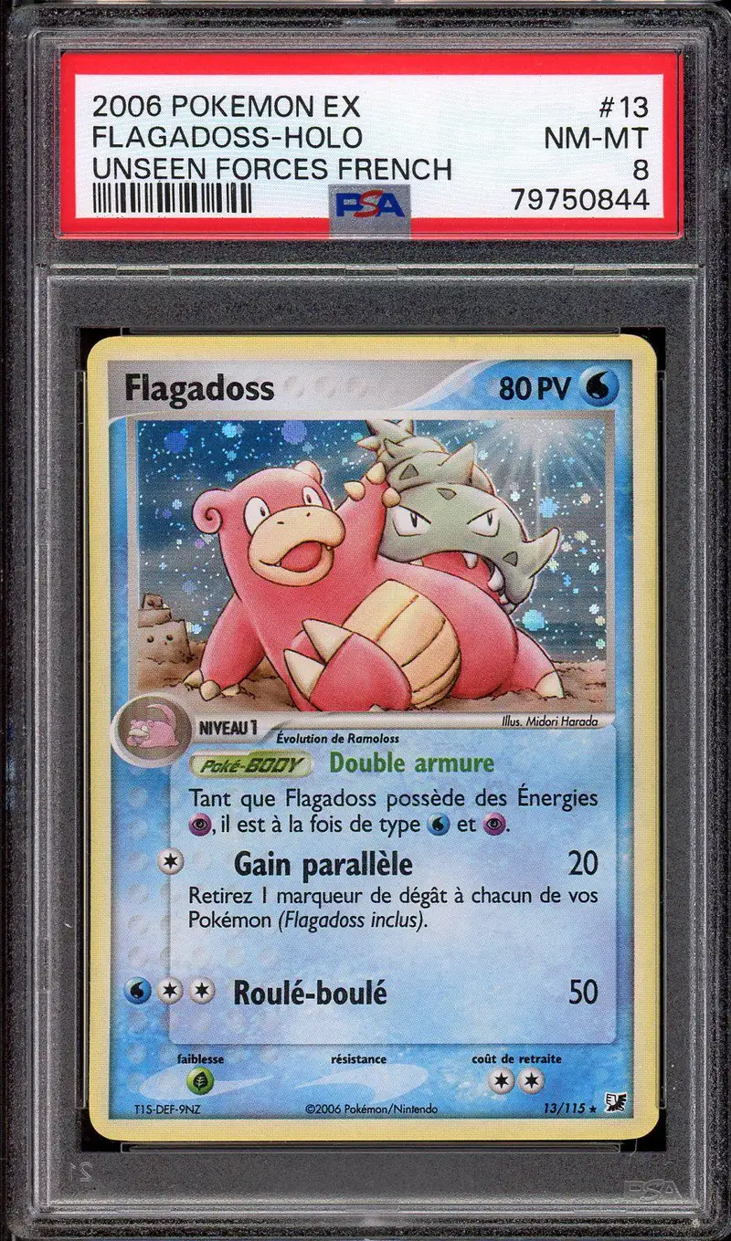 PSA 8 Flagadoss Holo