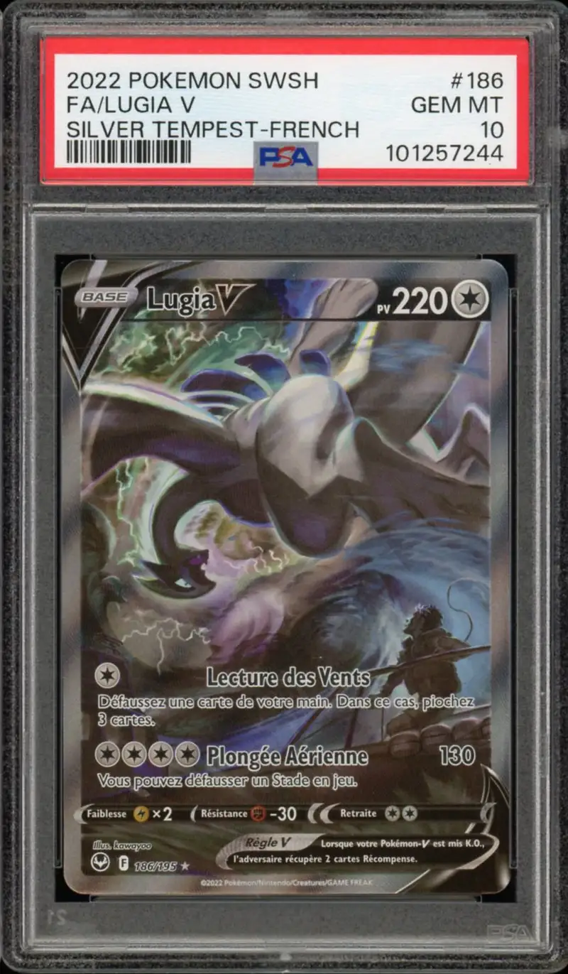 PSA 10 Lugia V
