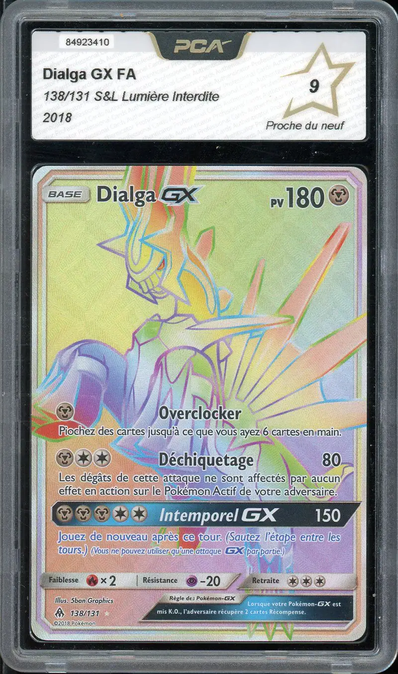 PCA 9 Dialga Gx Rainbow