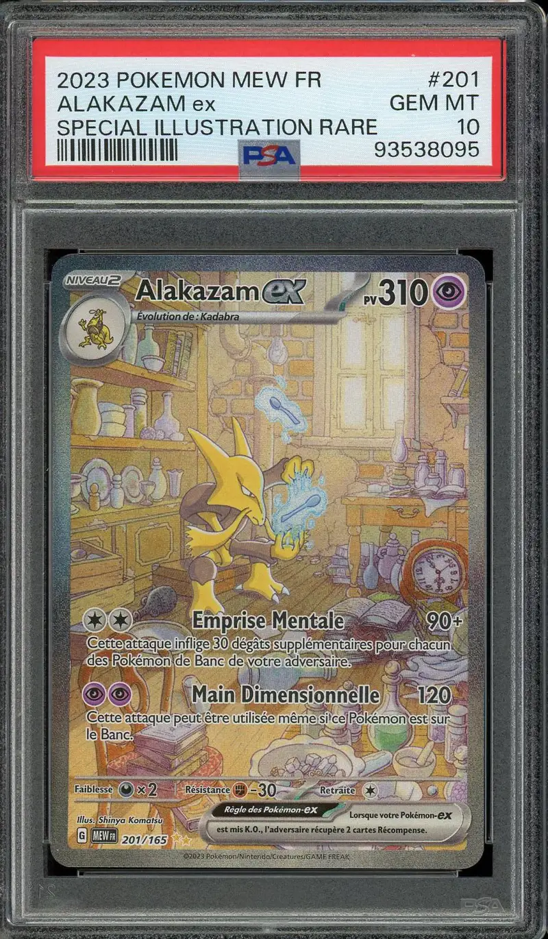 PSA 10 Alakazam Ex