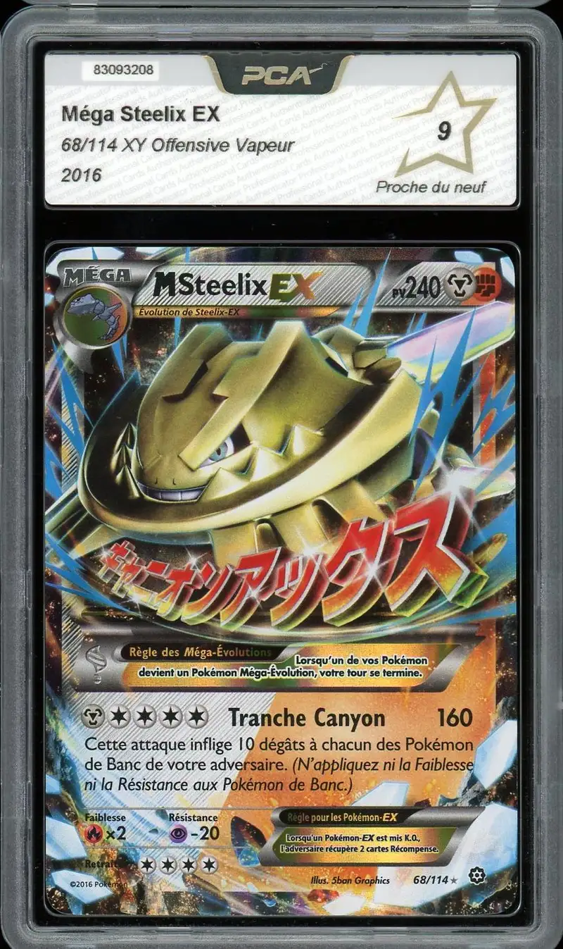 PCA 9 Méga Steelix Ex