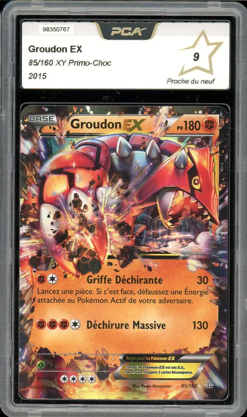 PCA 9 Groudon Ex