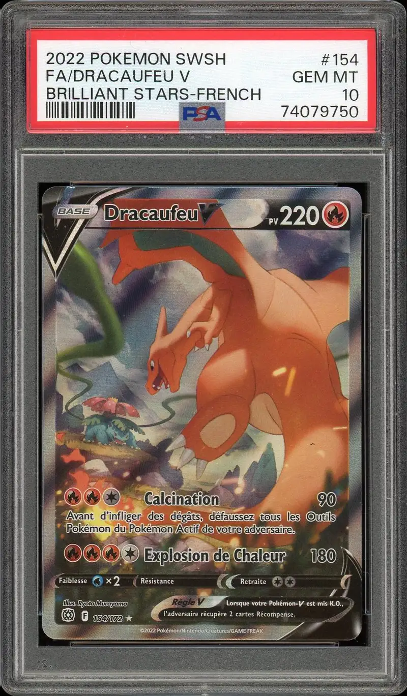 PSA 10 Dracaufeu V