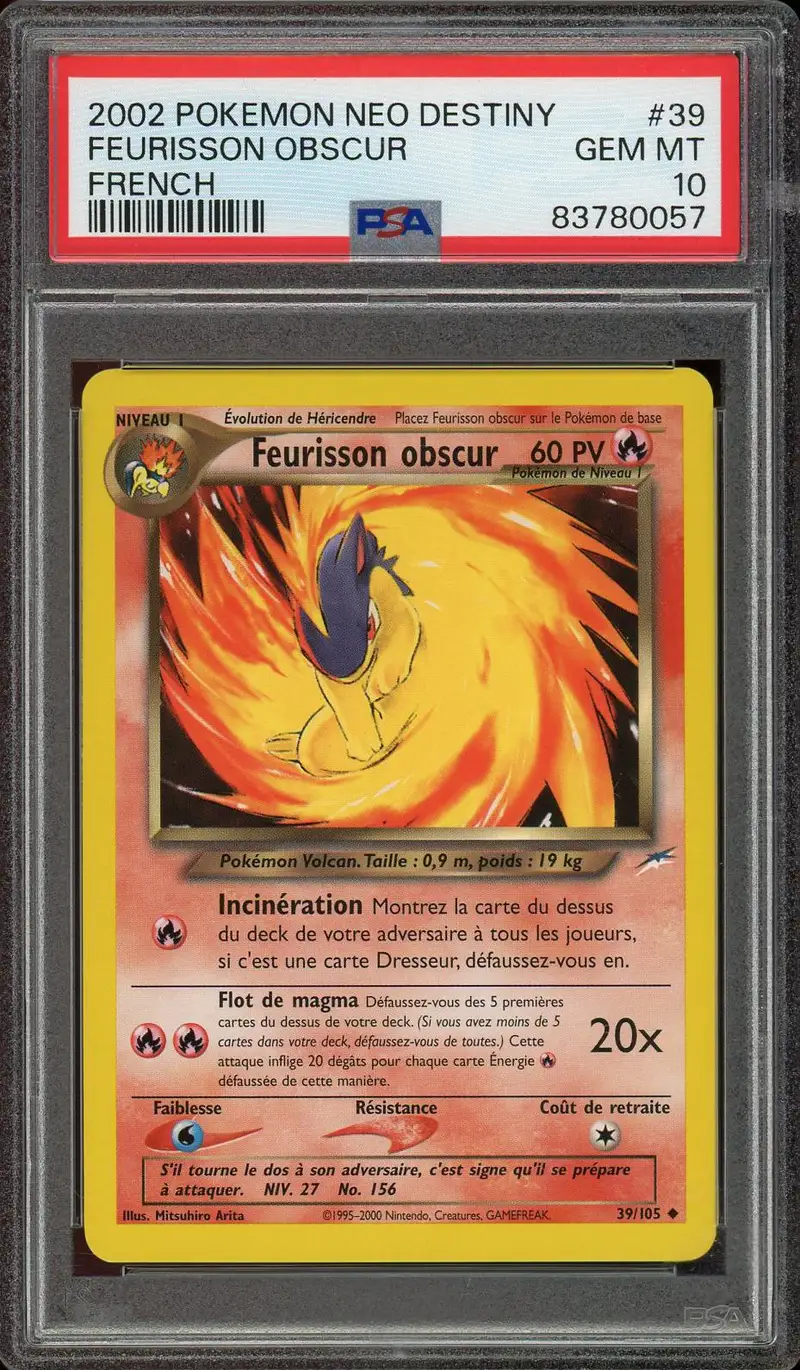 PSA 10 Feurisson Obscur