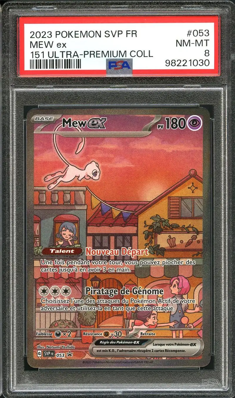 PSA 8 Mew Ex