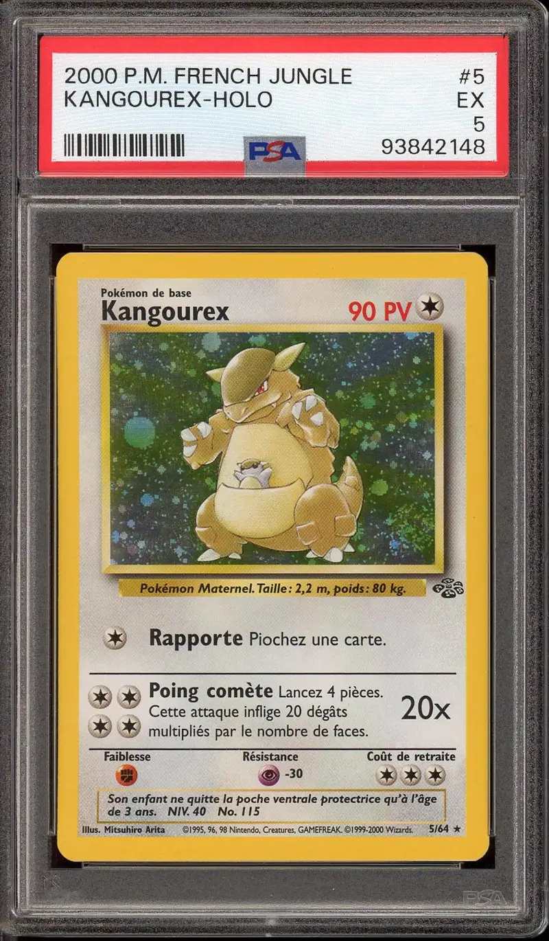PSA 5 Kangourex Holo