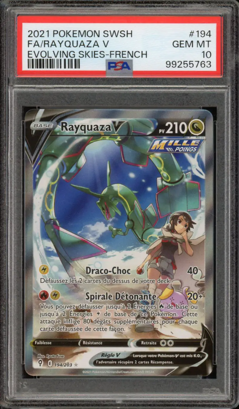 PSA 10 Rayquaza V
