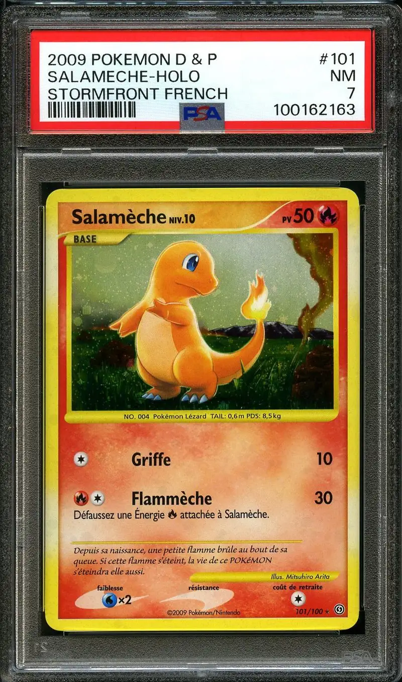 PSA 7 Salamèche Holo