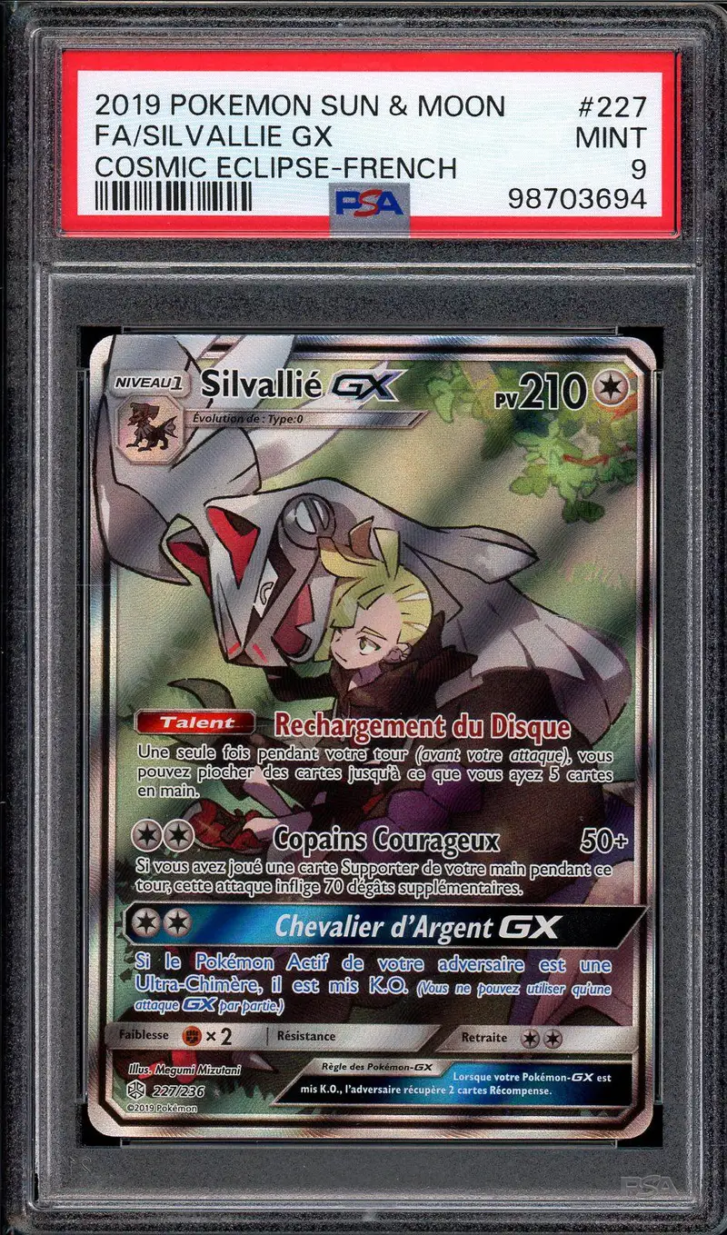 PSA 9 Silvallié Gx