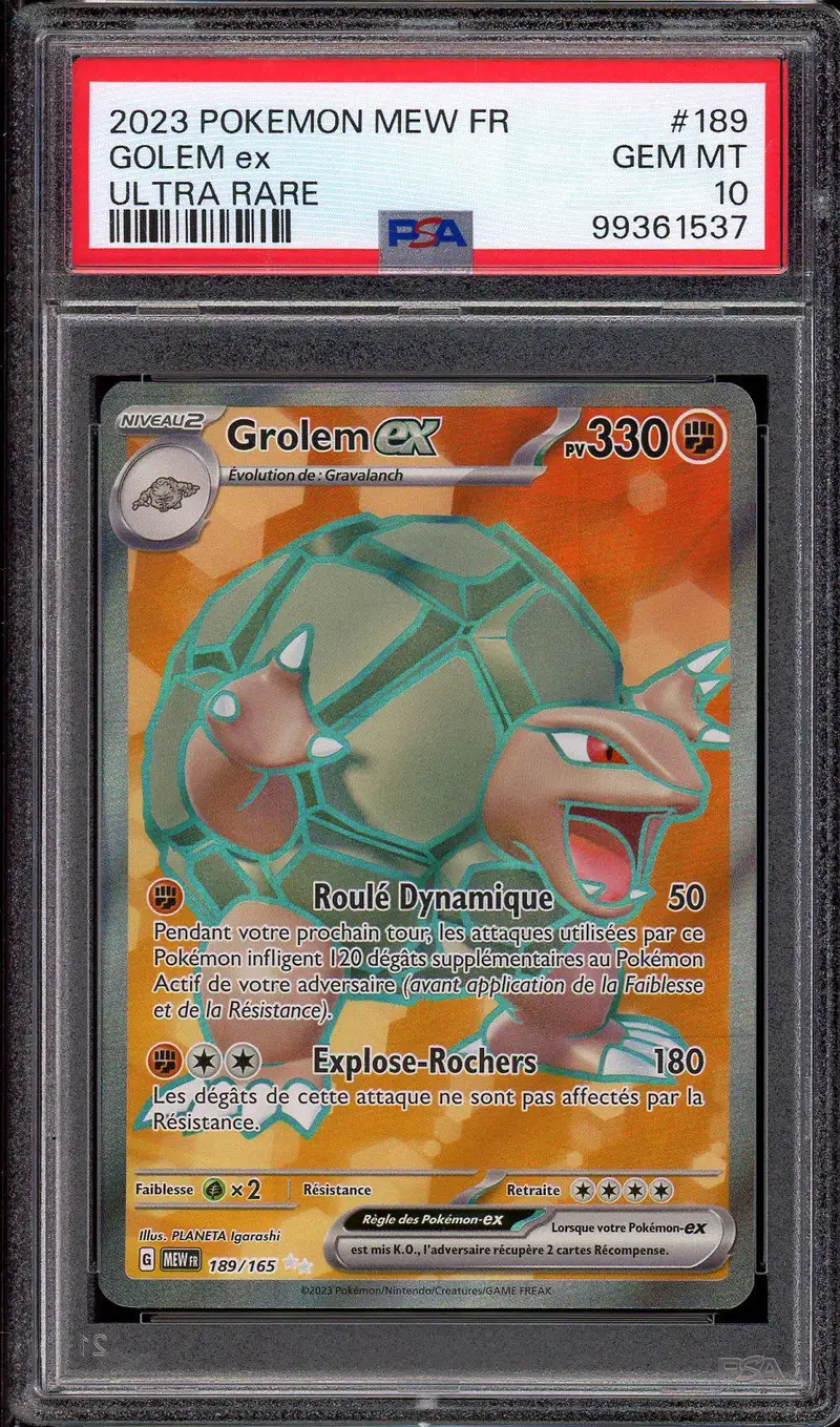 PSA 10 Grolem Ex