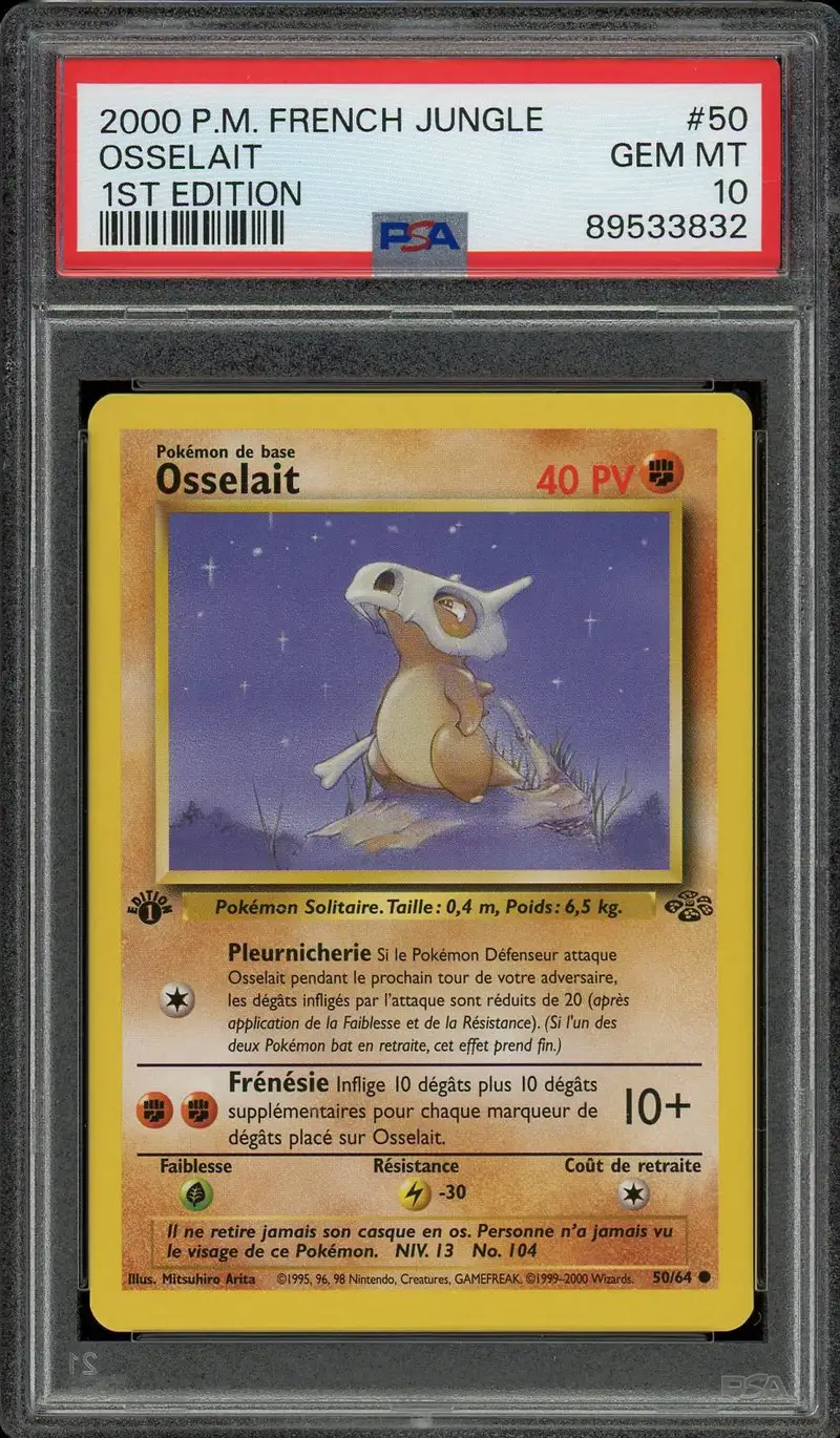 PSA 10 Osselait