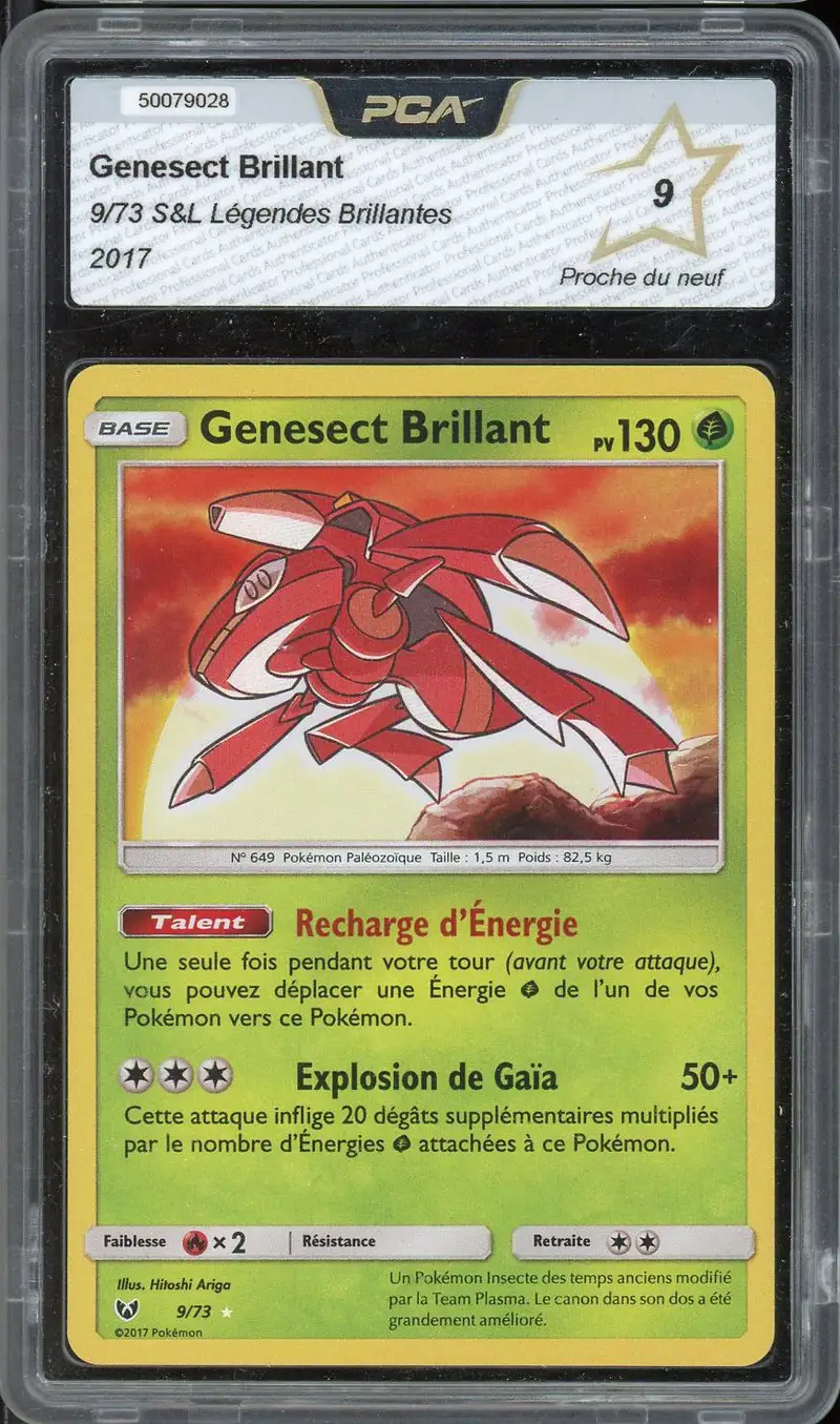 PCA 9 Genesect Brillant