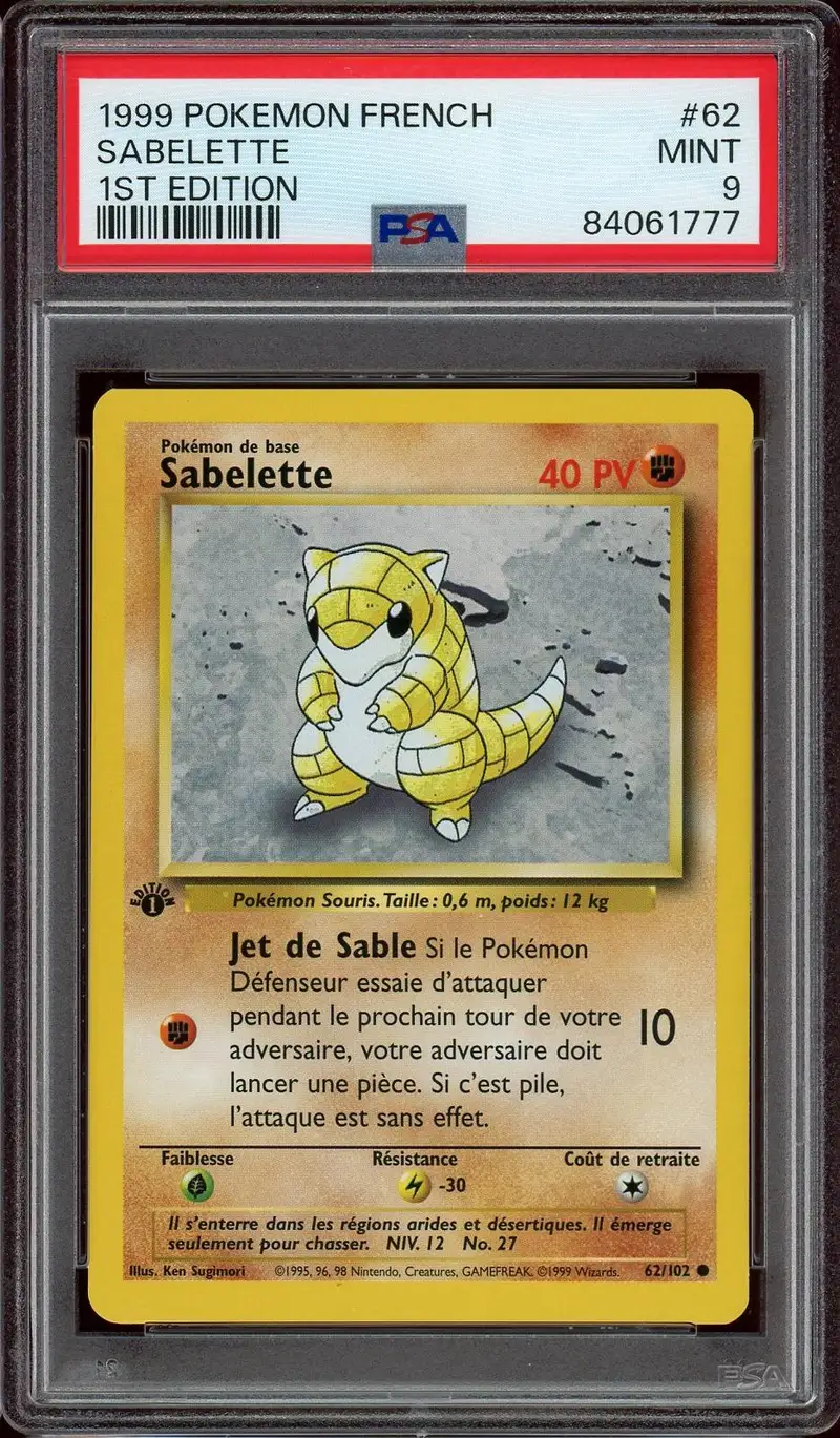 PSA 9 Sabelette
