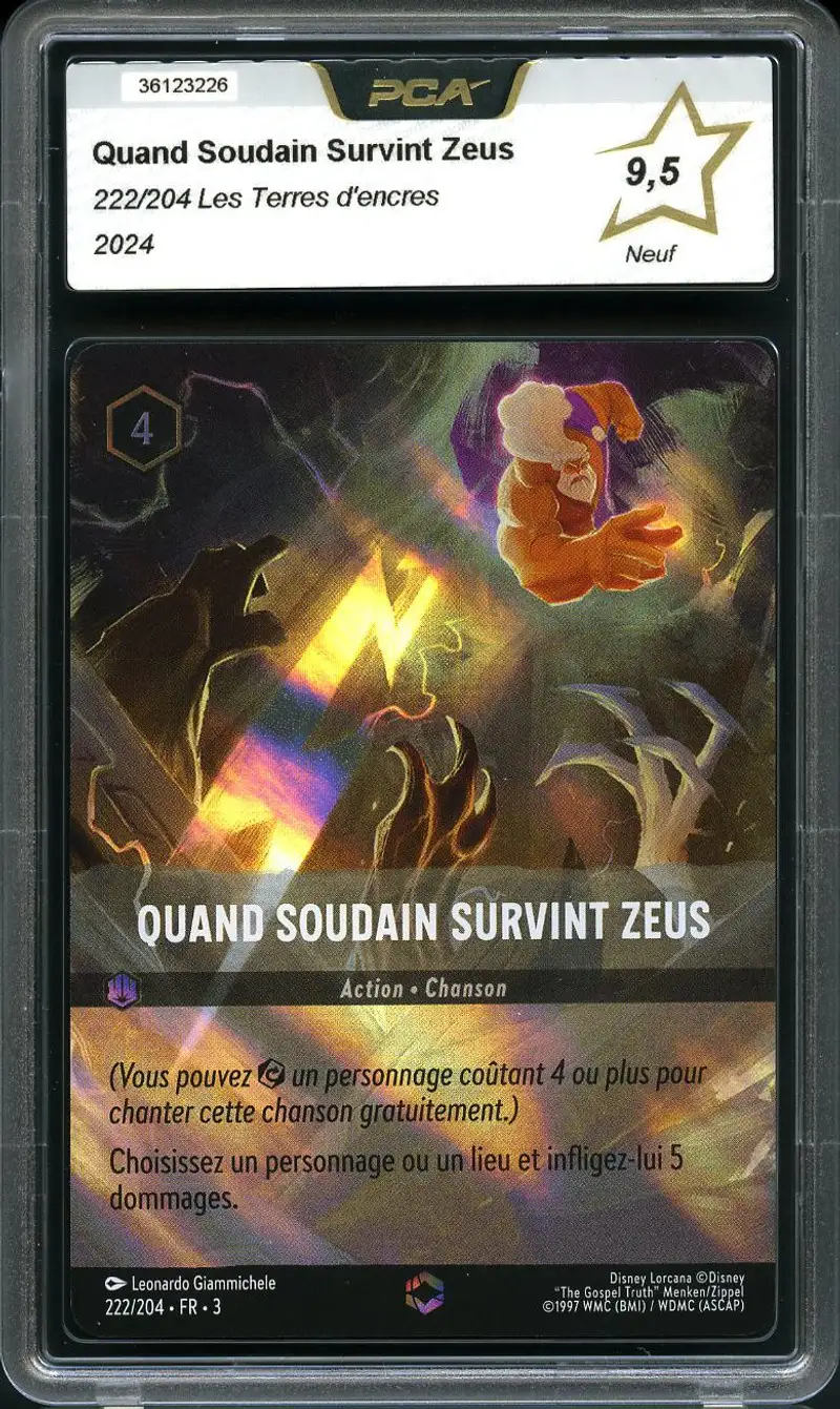 PCA 9.5 Quand Soudain Survint Zeus Enchantée