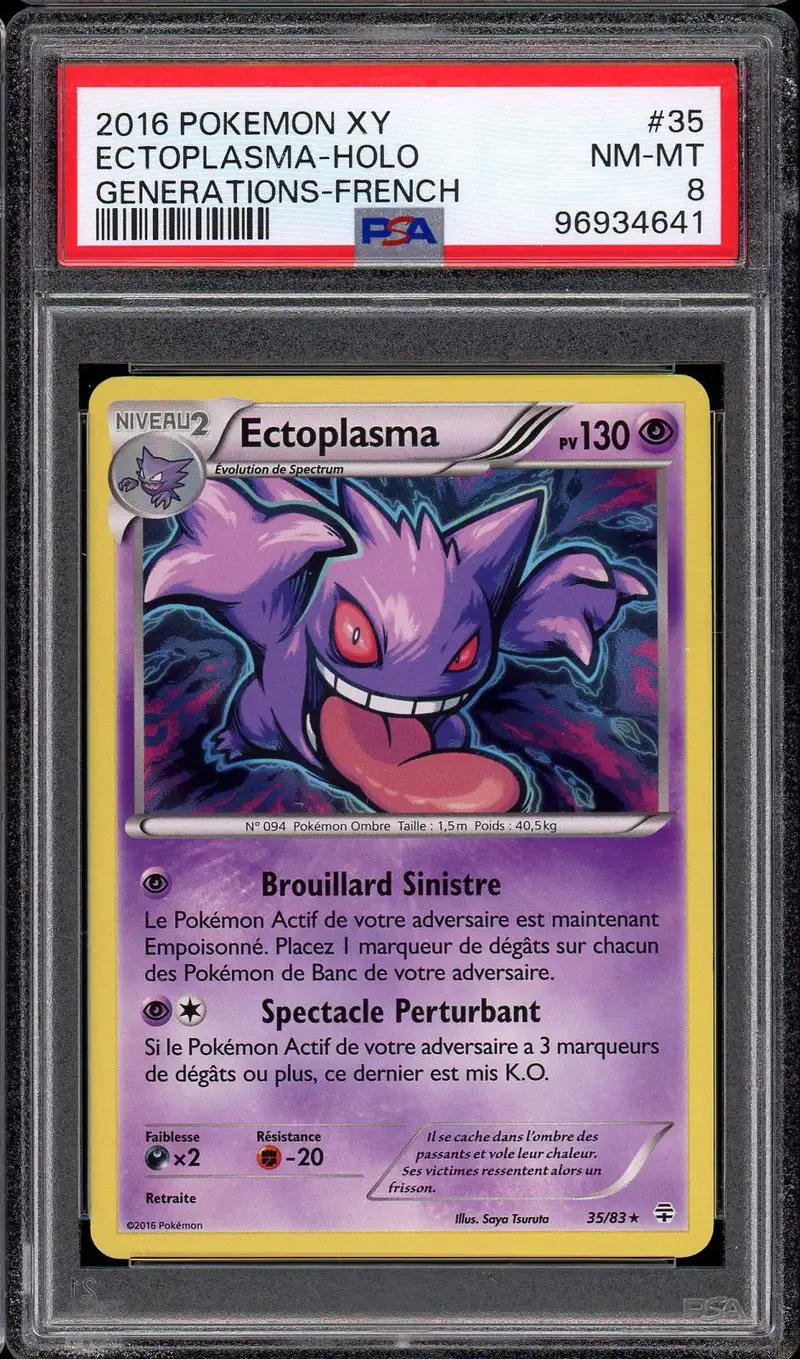 PSA 8 Ectoplasma Holo