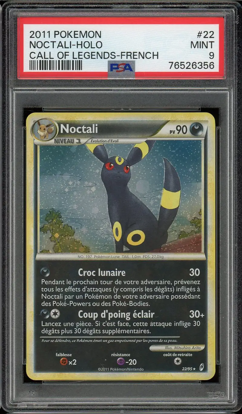 PSA 9 Noctali Holo