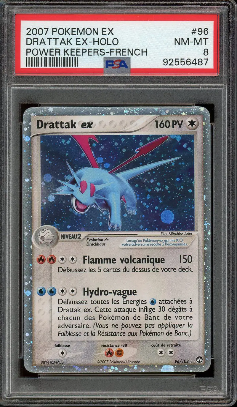 PSA 8 Drattak Ex