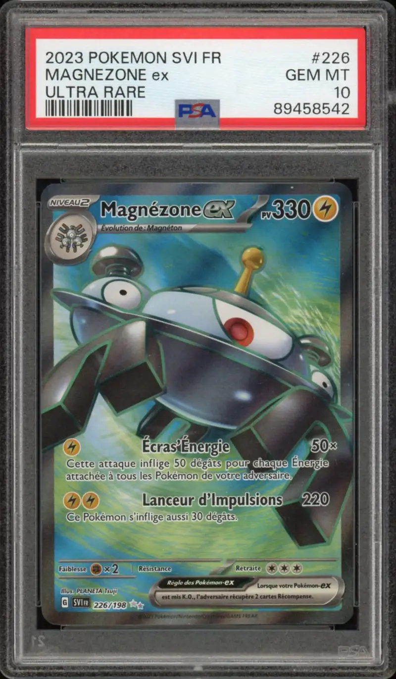 PSA 10 Magnézone Ex