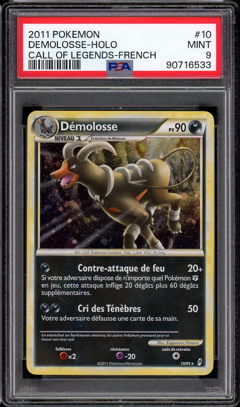 PSA 9 Démolosse Holo