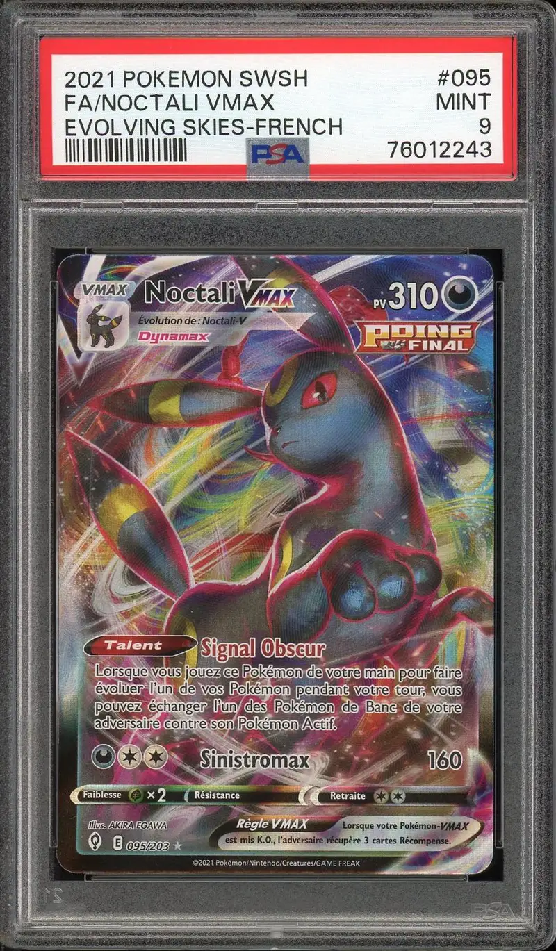 PSA 9 Noctali VMax
