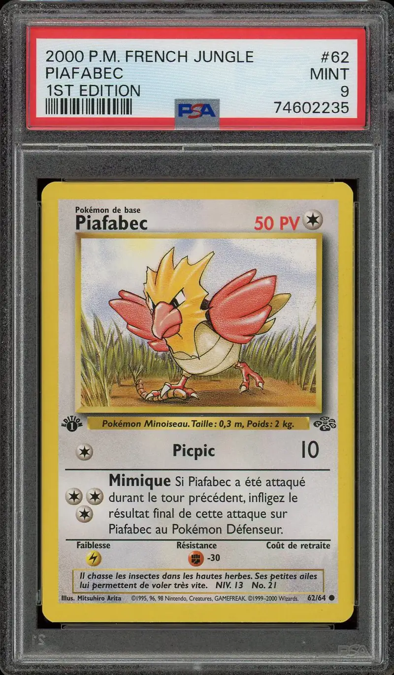 PSA 9 Piafabec