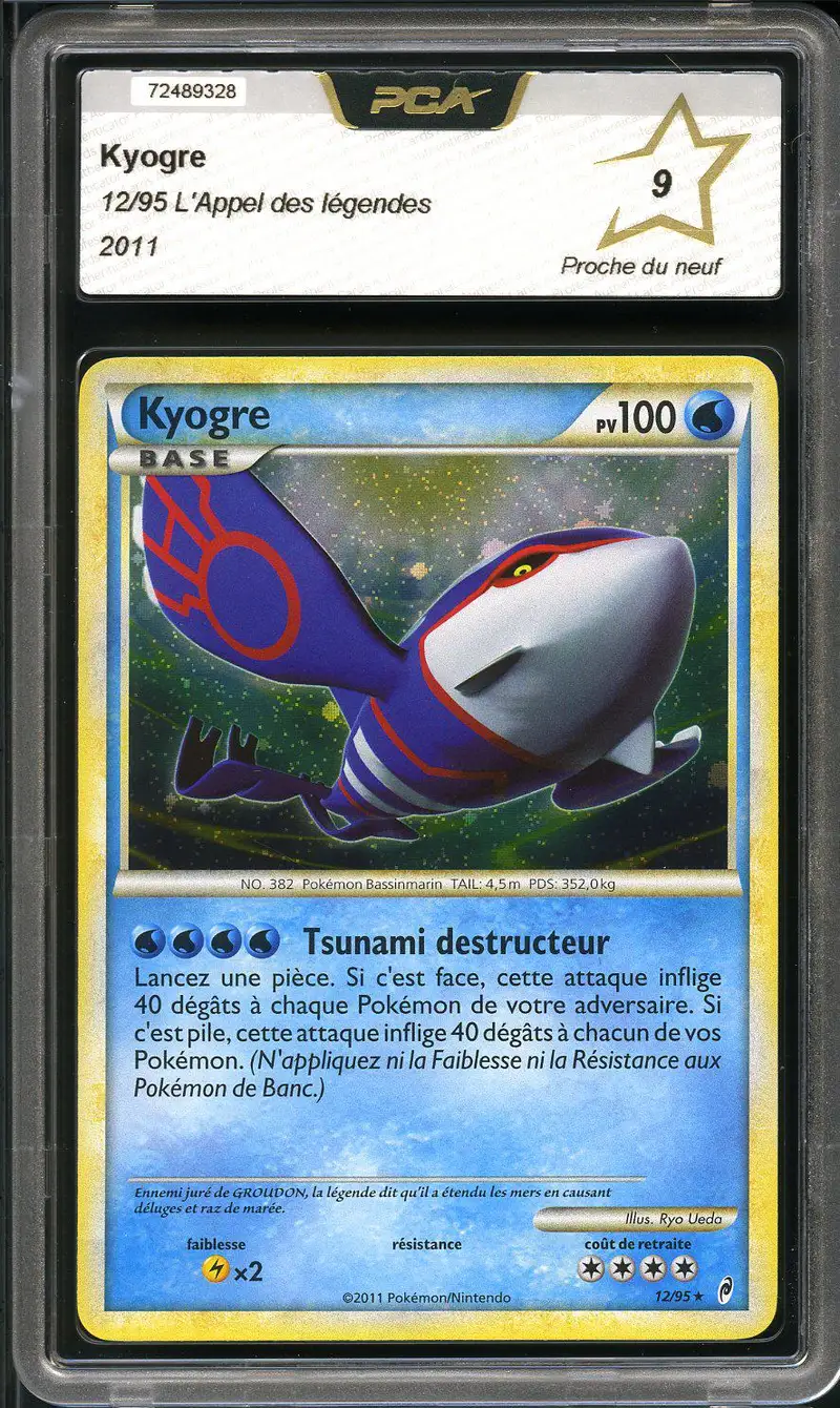 PCA 9 Kyogre Holo