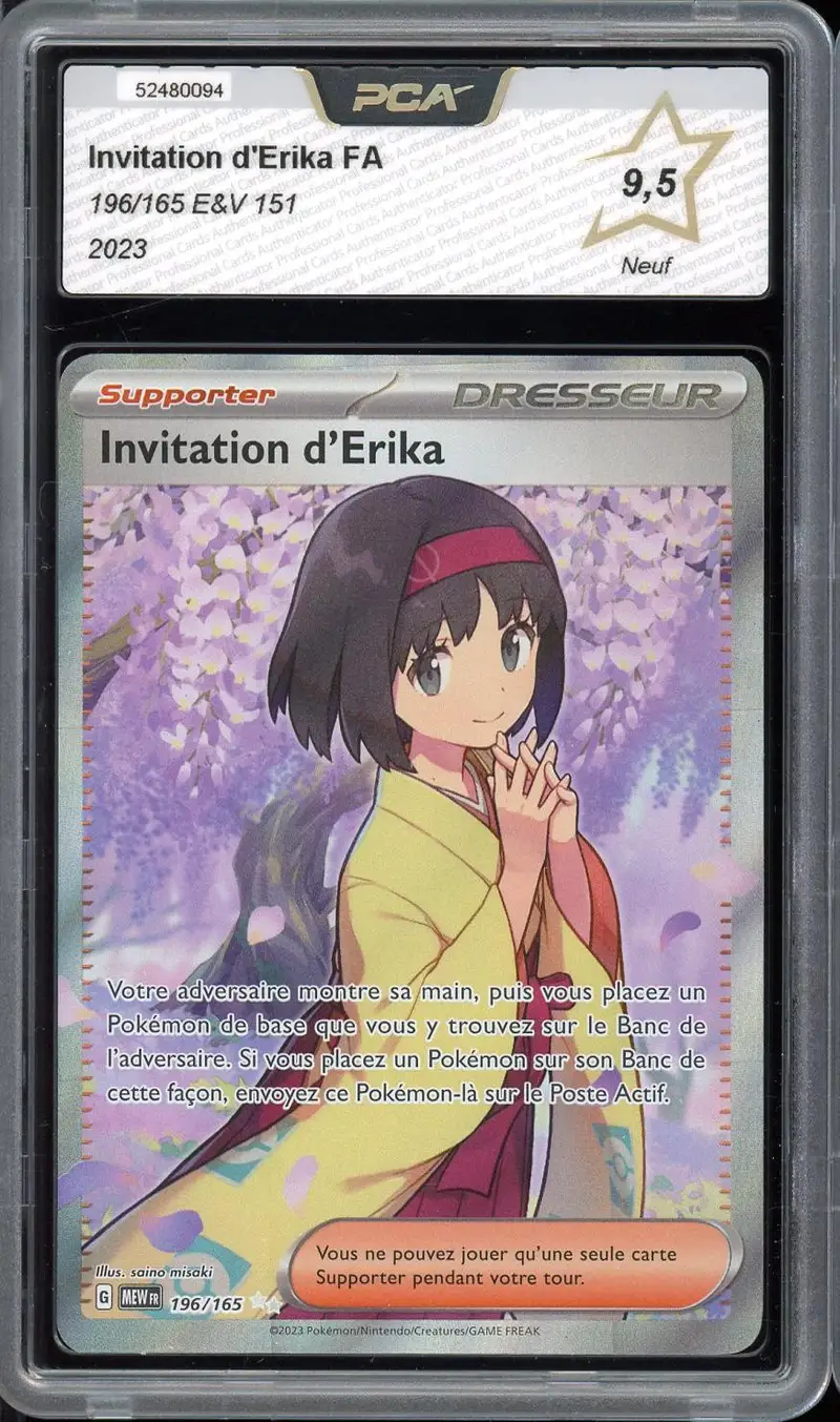 PCA 9.5 Invitation d'Erika