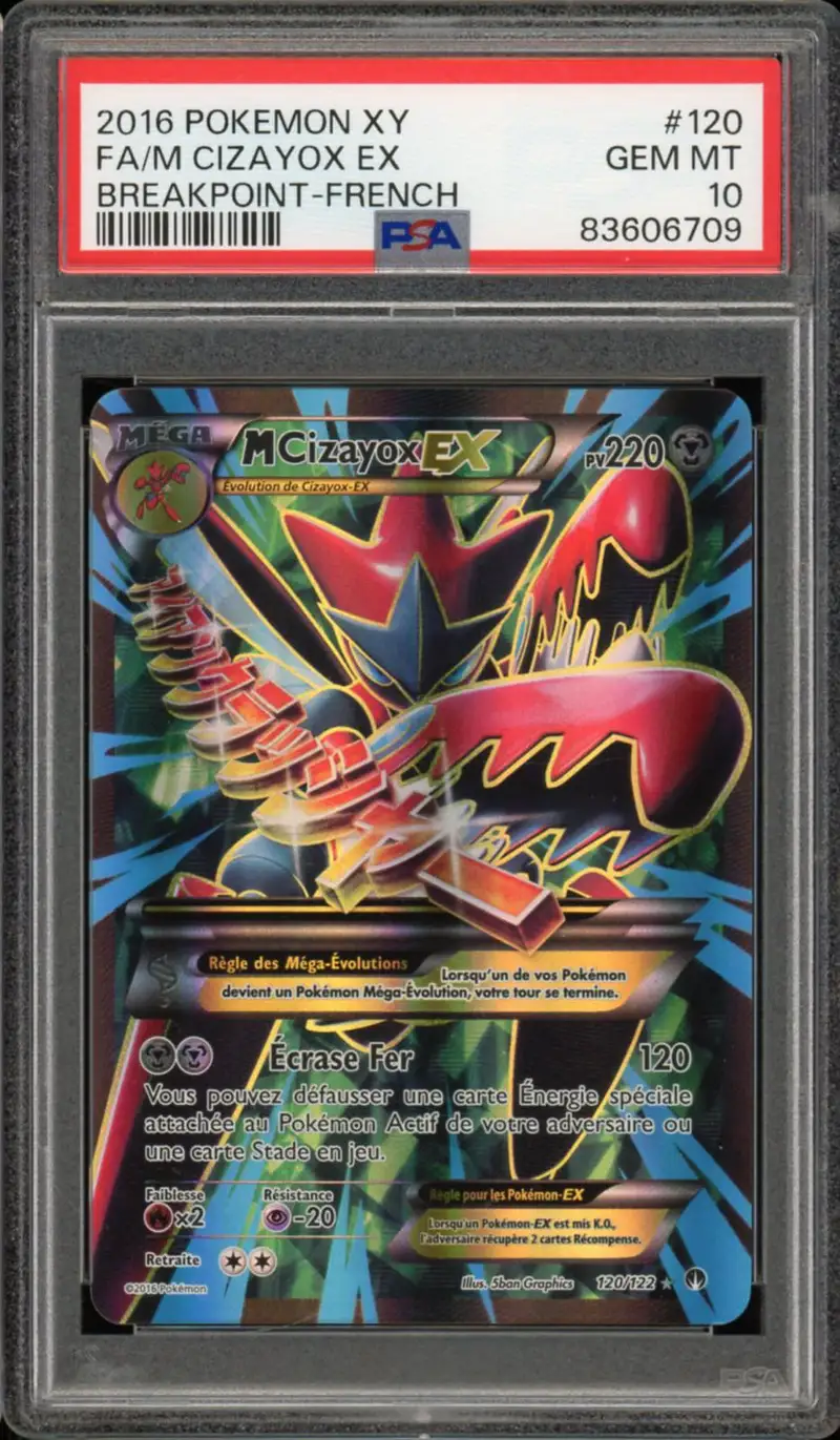 PSA 10 Méga Cizayox Ex