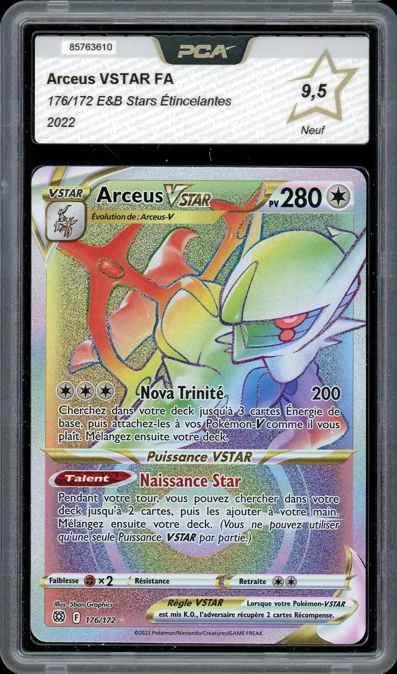 PCA 9.5 Arceus VStar Rainbow