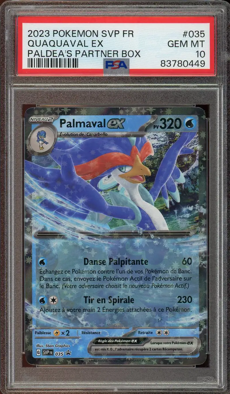 PSA 10 Palmaval Ex